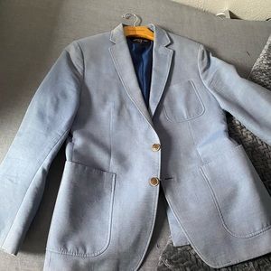 Banana Republic Light Blue Mad Men Blazer